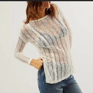 FREE PEOPLE Sandy Tee NWT - SMALL